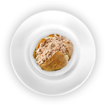 Baked Potato With Chicken 